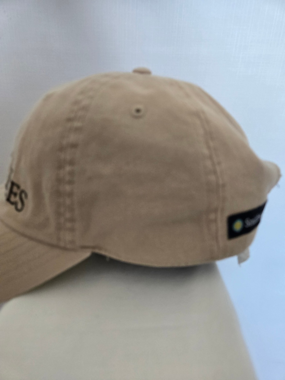 SMITHSONIAN 'SAVE THE BEES' BASEBALL CAP EMBROIDERED BEIGE ONE SIZE - Picture 10 of 15